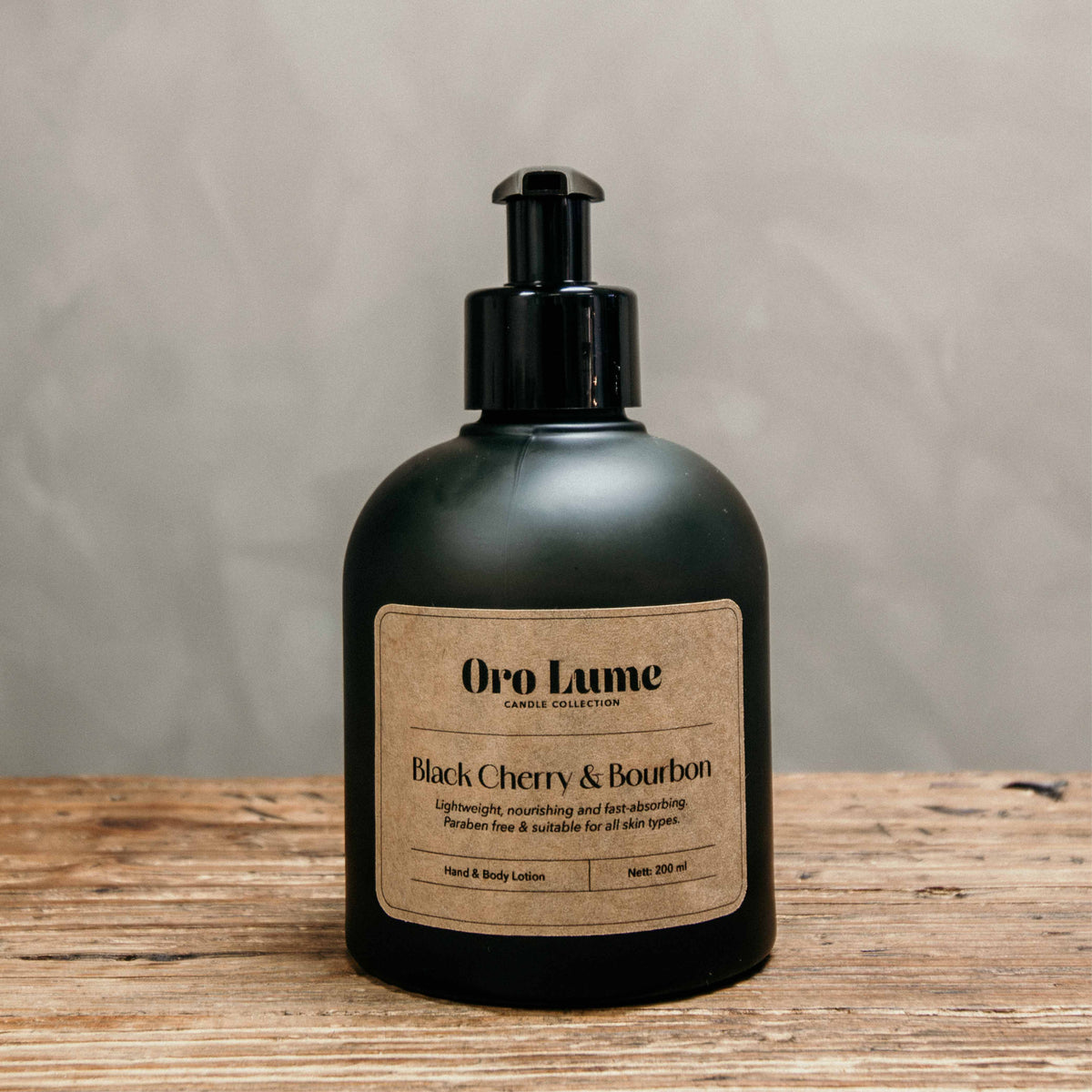 Black Cherry & Bourbon Hand & Body Lotion