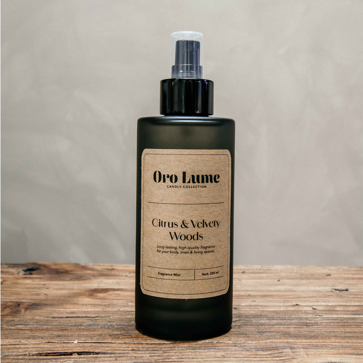 Citrus & Velvety Woods Room & Linen Mist