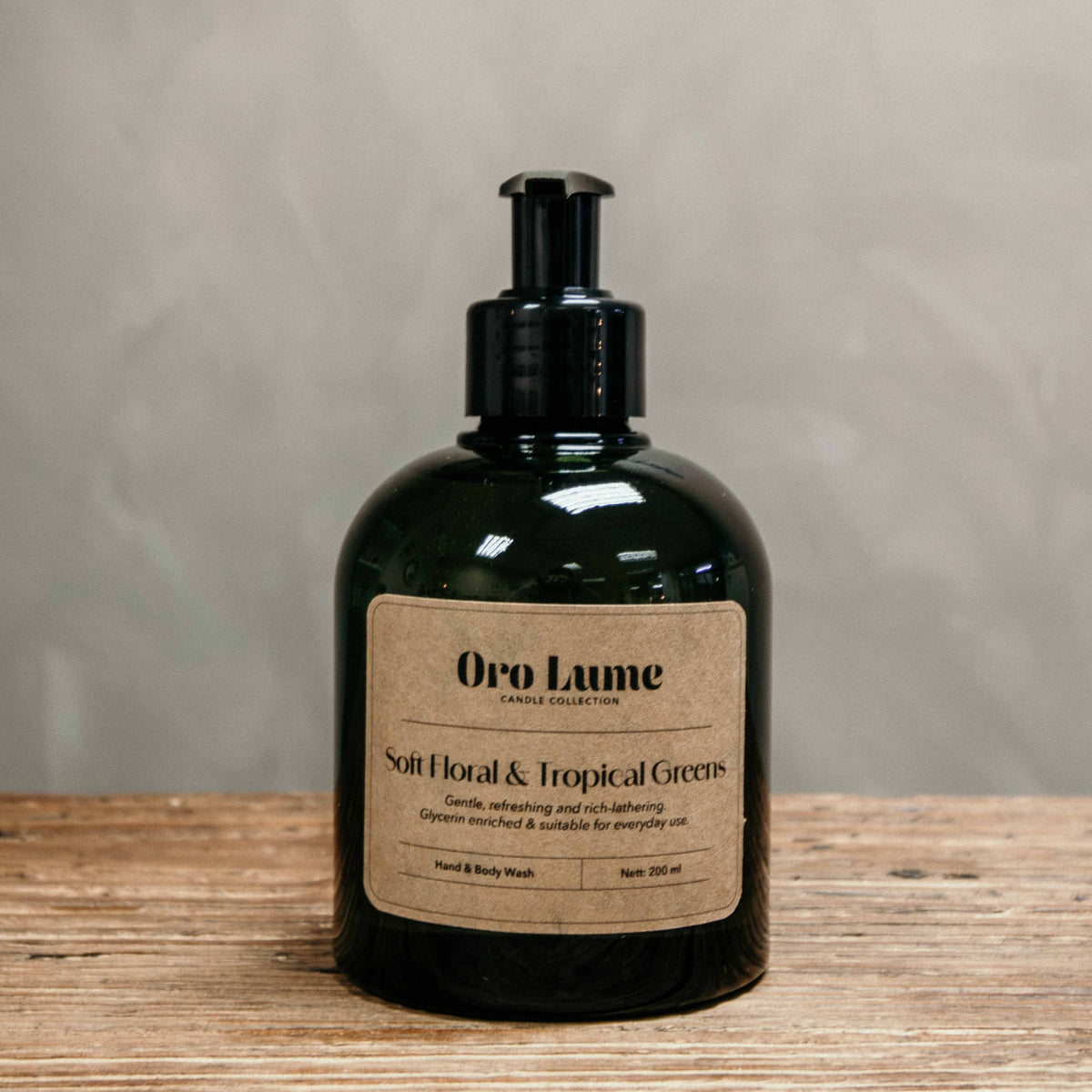Soft Floral & Tropical Greens Hand & Body Wash