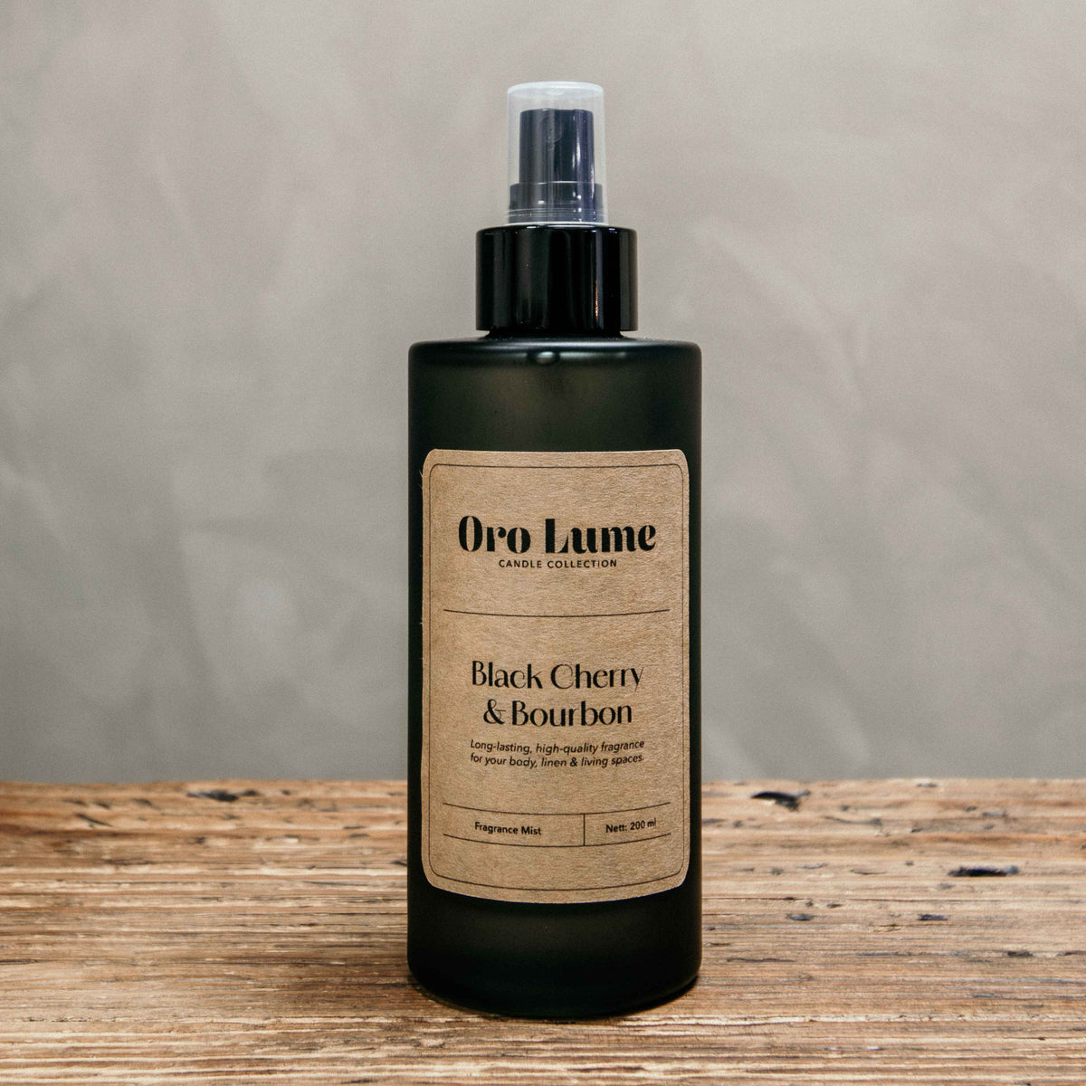 Black Cherry & Bourbon Room & Linen Mist