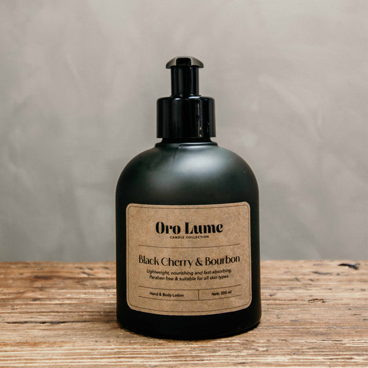 Black Cherry & Bourbon Hand & Body Lotion