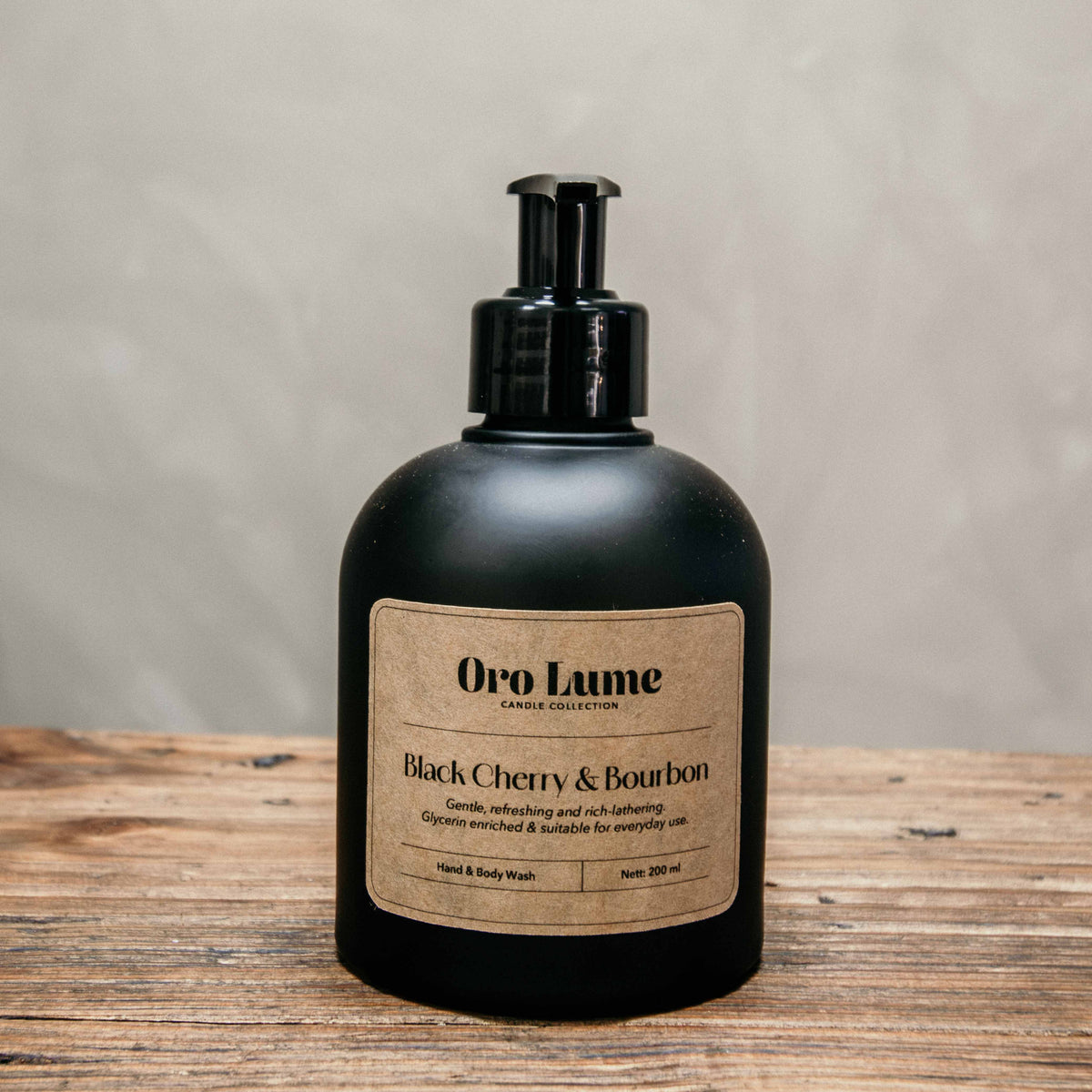 Black Cherry & Bourbon Hand & Body Wash