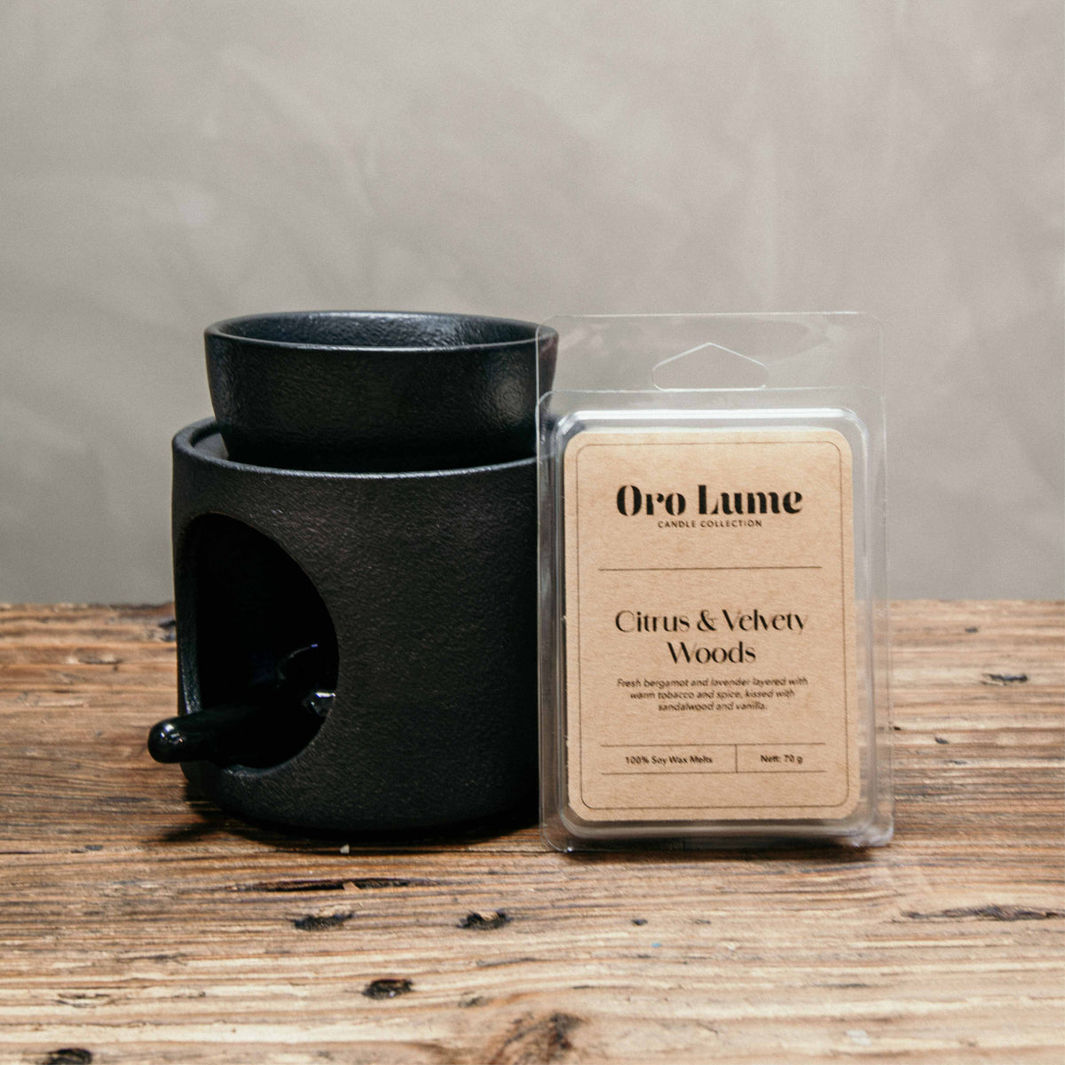Citrus & Velvety Woods Wax Melts