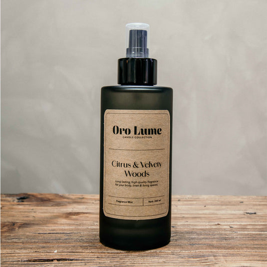 Citrus & Velvety Woods Room & Linen Mist