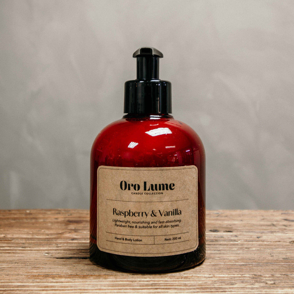 Raspberry & Vanilla Hand & Body Lotion