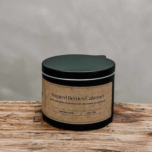 Sugared Berries Cabernet Body Melt Candle
