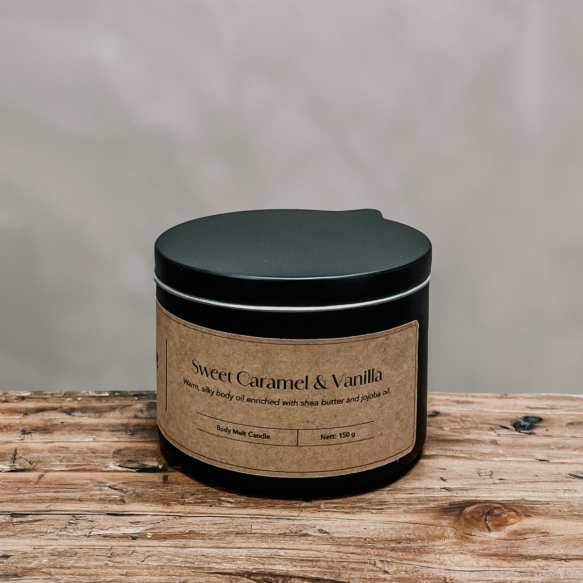 Sweet Caramel & Vanilla Body Melt Candle