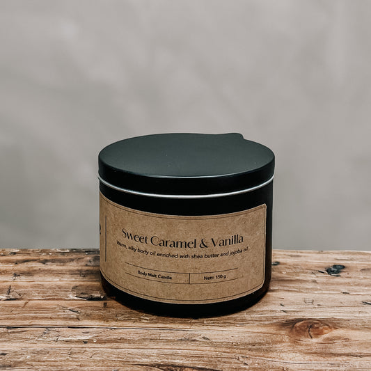 Sweet Caramel & Vanilla Body Melt Candle